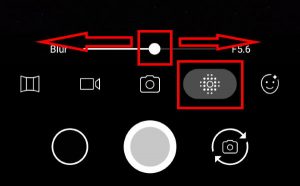 take portrait mode (broken) photos with Moto E6 camera