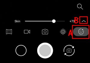 use the Face Beauty filter on Moto E6 camera app
